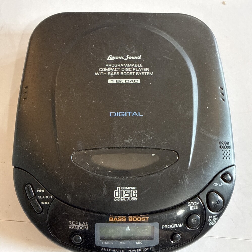 Vintage Lennox Sound Programmable Compact Disc Player One Bit Dac Digital Player